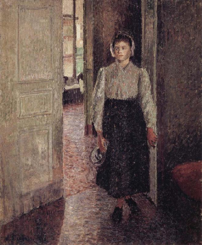 Camille Pissarro The Young maid